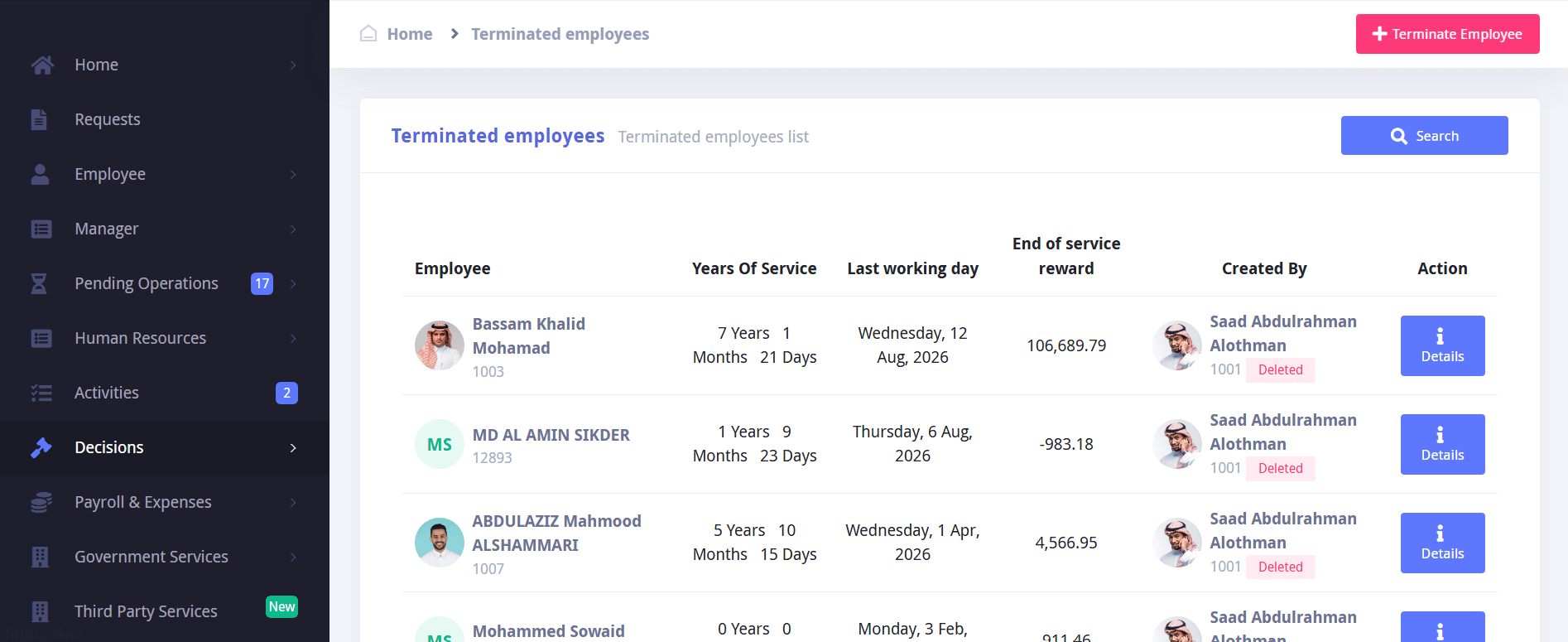 Attendance Tracking